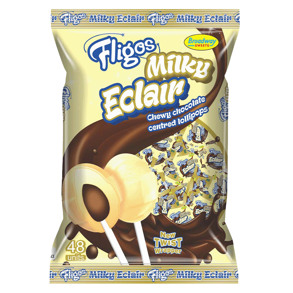 fligos-milk-eclair-lollipops-48-broadway-sweets fligos-milk-eclair-lollipops-48-broadway-sweets