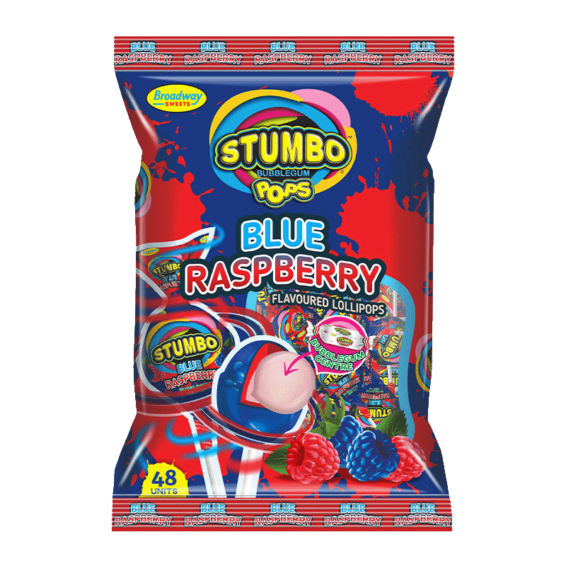 stumbo-blue-raspberry-lollipops-broadway-sweets stumbo-blue-raspberry-lollipops-broadway-sweets
